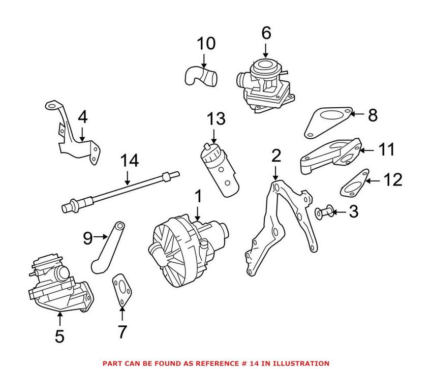 Mercedes Oxygen Sensor - Front 0045427318